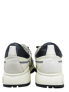 Tenis "White/Sliver Leather And Glitter Raine Low Top"