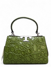 Bolso "Eleanor Mini Croc-Embossed Satchel"