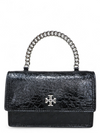 Bolso "Kira Mini Deconstructed Leather Top-Handle Bag"