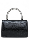 Bolso "Kira Mini Deconstructed Leather Top-Handle Bag"