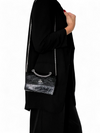 Bolso "Kira Mini Deconstructed Leather Top-Handle Bag"