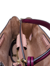 Bolso "Fleur Small Top-Handle Satchel Embossed Snake"