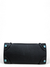 Bolso "Drummed Calfskin Micro Luggage Black"