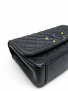 Bolso "Caviar Quilted Medium CC Filigree Flap Black"