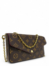 Bolso "Monogram Pochette Felicie Chain Wallet"