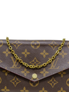 Bolso "Monogram Pochette Felicie Chain Wallet"