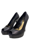 Tacones Cafés