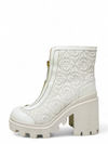 Botas "GG Logo Leather Rain Boots w/ Tags"