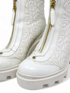 Botas "GG Logo Leather Rain Boots w/ Tags"