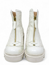 Botas "GG Logo Leather Rain Boots w/ Tags"