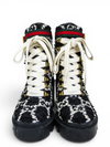 Botas "Tweed Combat Boots"