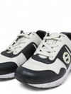 Tenis "Interlocking G Logo Leather Sneakers"