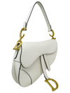 Bolso "Grained Calfskin Saddle Bag"