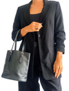 Bolso "Epi Leather Petit Bucket Bag"