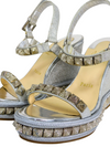 Sandalias "Pyraclou Metallic Spike Wedge Sandals"