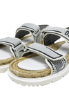Sandalias "Dioract Black and White"
