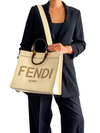 Bolso "Sunshine Medium Leather Shopper"