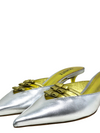 Tacones Plateados