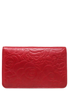Bolso "Lambskin Camellia Embossed Wallet on Chain WOC"