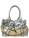 Bolso "Sliced Check Beaton Bag"