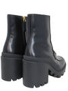 Botas "Horsebit Ankle Leather Boots"