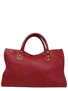 Bolso "Chevre Gold Metallic Edge Hardware City"