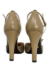 Tacones Cafés