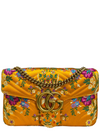 Bolso "Jacquard Matelasse Floral Medium GG Marmont Shoulder Bag"