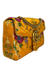 Bolso "Jacquard Matelasse Floral Medium GG Marmont Shoulder Bag"