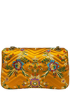 Bolso "Jacquard Matelasse Floral Medium GG Marmont Shoulder Bag"