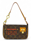 Bolso "Monogram Perforated Pochette Accessories"