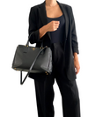 Bolso "Medium Saffiano Lux Galleria Double Zip Tote"