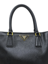 Bolso "Medium Saffiano Lux Galleria Double Zip Tote"