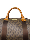 Maletín "Leather-Trimmed Coated Canvas Luggage and Travel Bag"