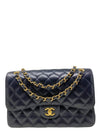 Bolso "Classic Jumbo Caviar Double Flap"