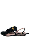 Sandalias "Suede Fringe Trim Accent Gladiator Sandals"