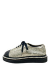Tenis "Silver Pearl Lace Up"