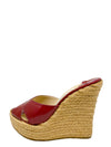 Sandalias "Patent Leather Espadrilles"