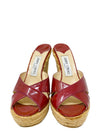 Sandalias "Patent Leather Espadrilles"