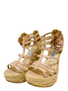 Sandalias "Patent Leather Espadrilles"