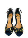 Sandalias "Spikes Accents Suede Sandals"