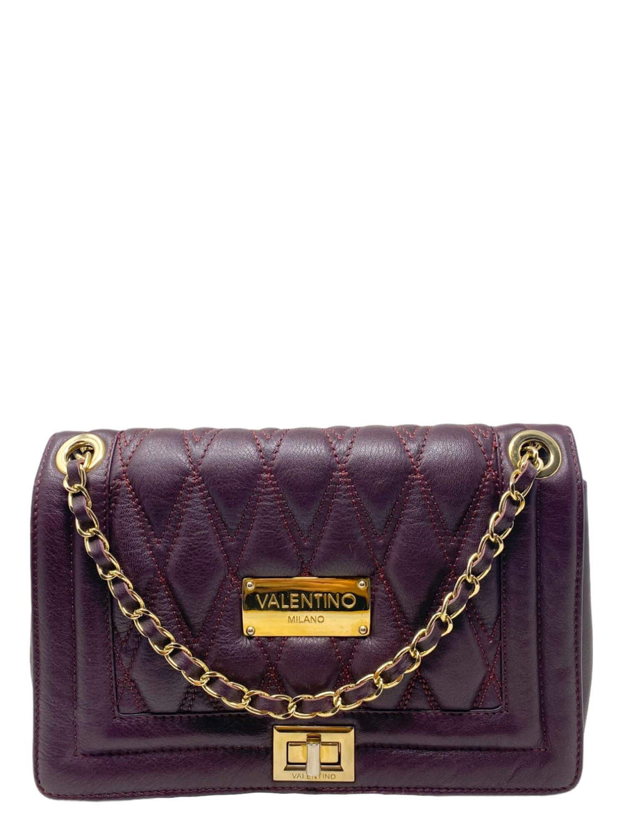 Bolso "Alice Quilted Leather Shoulder Bag" BRONCEALANA