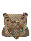 Bolso "GG Canvas Studded Pelham Runway Flap Bag"