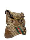 Bolso "GG Canvas Studded Pelham Runway Flap Bag"