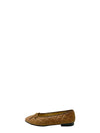 Baletas "Interlocking CC Logo Leather Ballet Flats"