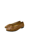 Baletas "Interlocking CC Logo Leather Ballet Flats"