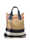 Bolso "Check Canvas Tote"