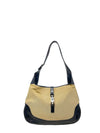 Cartera "Jackie Leather-Trimmed Hobo"