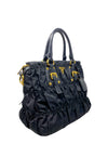 Cartera "Gaufre Tessuto Satchel"