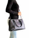Cartera "Small Saffiano Lux Tote"